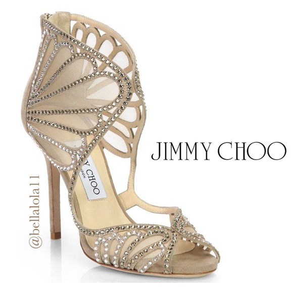 Jimmy Choo Shoes - AUTHENTIC JIMMY CHOO BUTTERFLIES HEELS